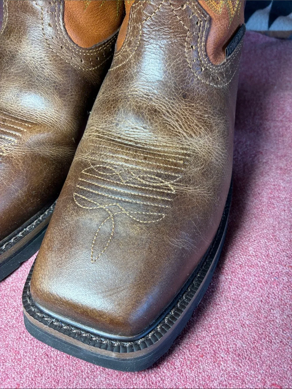 JUSTIN Original Workboots WK4812 Composite Toe Men's 9.5D